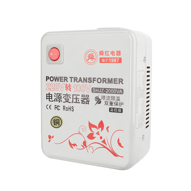 Pure Copper 2000W Voltage Converter 220V To 100V, Seamless Adaptation To Global Voltage Standards Across Borders