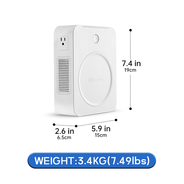 The 800VA Step-down Transformer Converts 220V To 110V/100V, Enabling US Or Canadian Appliances Requiring 110V To Be Used in Europe, Asia。