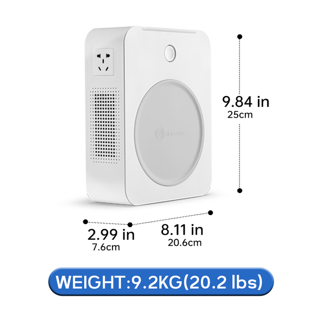 ShunHong 3000VA Pure Copper Voltage Converter, Step-up 100V To 220V, Supports Voltage Converter for Rice Cookers, Hair Dryers And Other Household Appliances.