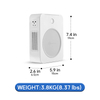 This Copper 800VA step-up Voltage Converter boosts 100V to 220V. supports Japanese appliances in 220V voltage countries.