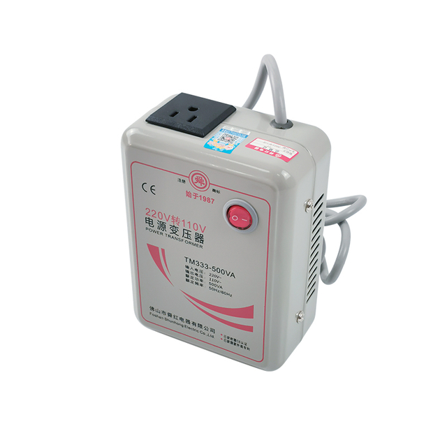 Shunhong 500VA Global Universal Voltage Converter 220V To 110V, Innovative Technology, Enjoy The Borderless Electrical Experience