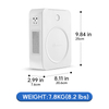 The 3000VA Boost Voltage Converter converts 100V to 220V, enabling 220V appliances to be used in areas where the voltage is 100V, such as Japan.