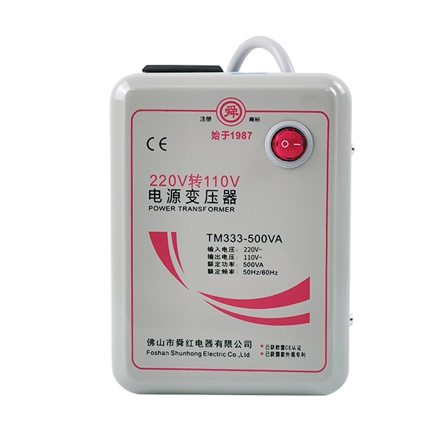 Shunhong 500VA Global Universal Voltage Converter 220V To 110V, Innovative Technology, Enjoy The Borderless Electrical Experience