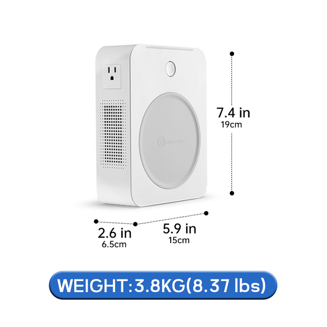 This 800W copper step-down voltage converter converts 220V to 110V/100V. it allows 110V appliances in the US, Canada and other countries to run smoothly in 220V voltage areas.