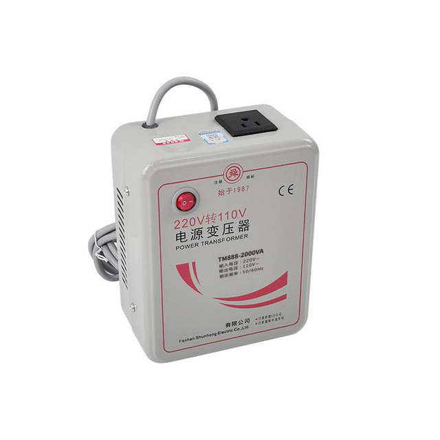 Transformateur de puissance abaisseur &eacute;conomique TM111-3000VA pour appareils m&eacute;nagers | Shunhong