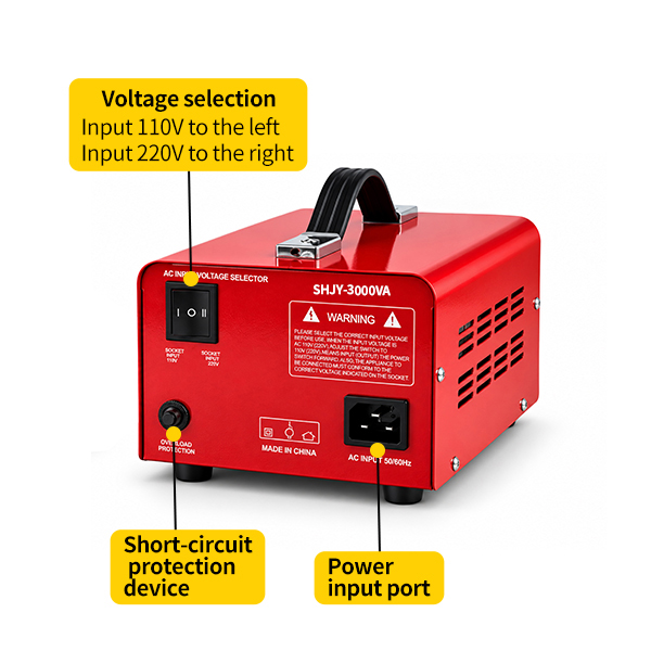 SHGJ-3000VA Heavy-duty-iron-shell-and-thermal-barrier-protection