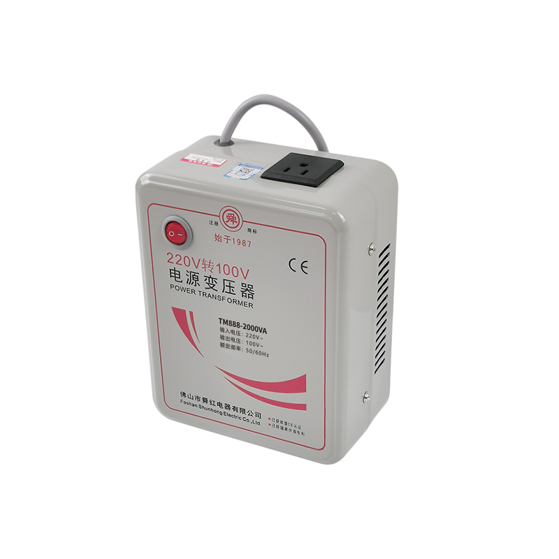 Shunhong 220V to 100V Step Down Voltage Transformers & Converters (500VA - 3000VA TM Series ) for Japanese Appliances