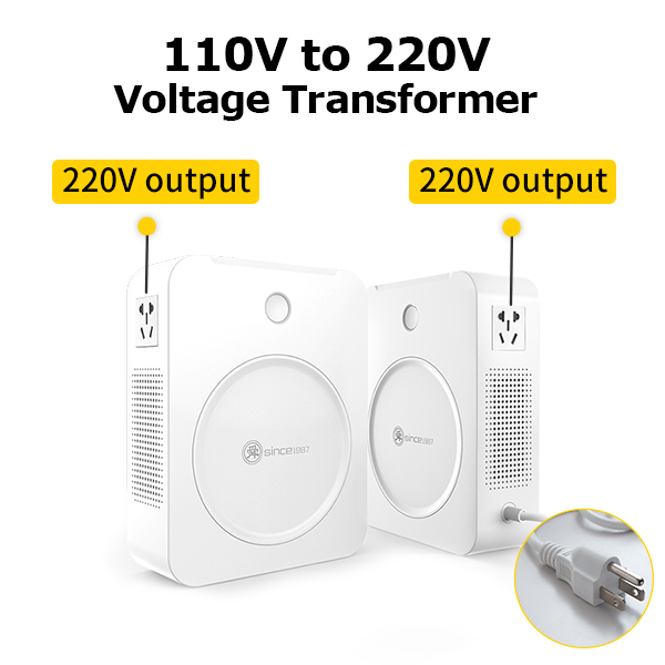 SHJY-2000VA N20002 110V to 220V Dual 220V output transformer