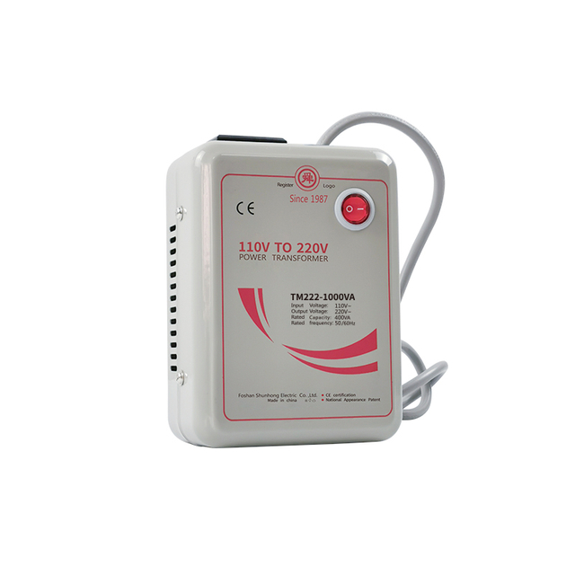 Shunhong TM222-1000VA Convertisseur de tension &eacute;l&eacute;vateur 1000 W 110 V &agrave; 220 V