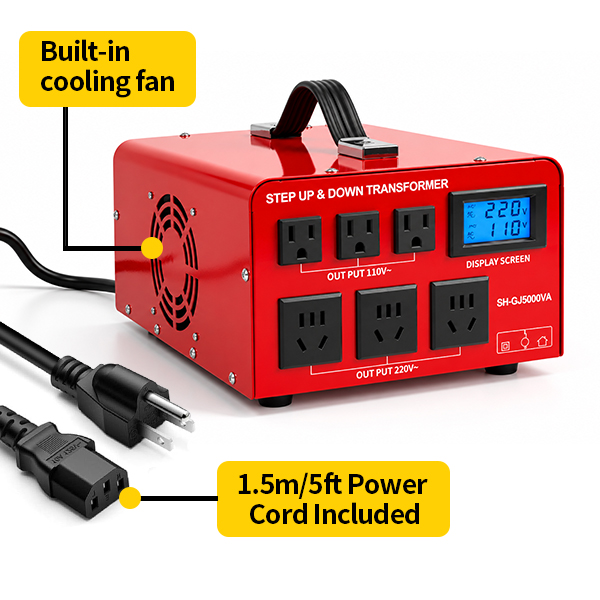 SHGJ-5000VA Independent plug-and-unplug input cable