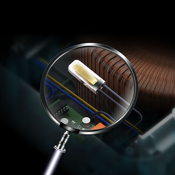 Automatic thermal overload protection sensor on Shunhong 2000W to 5000W step up transformer